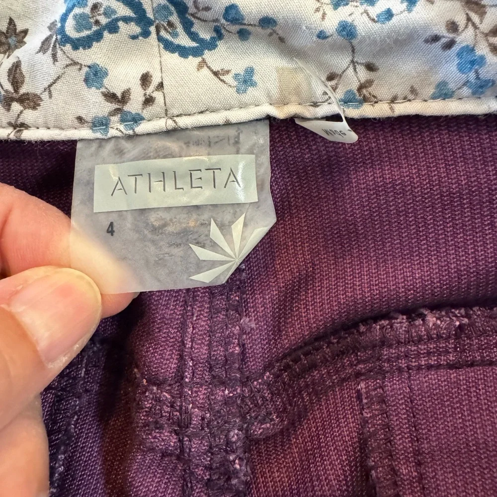 Athleta Deep Purple‎ Flare Pants